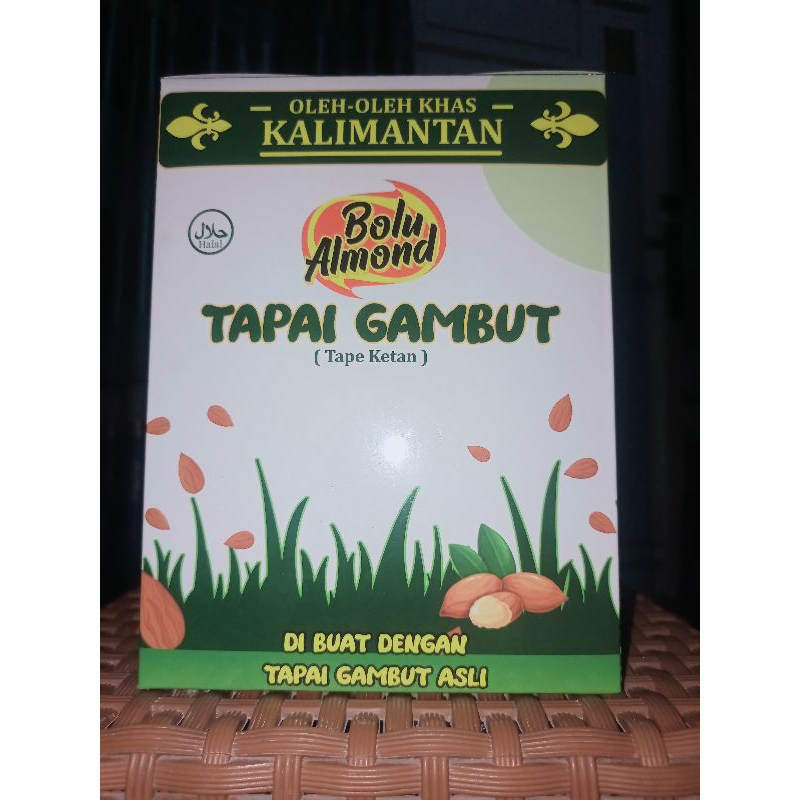 oleh-oleh khas Kalimantan bolu almond tapai gambut