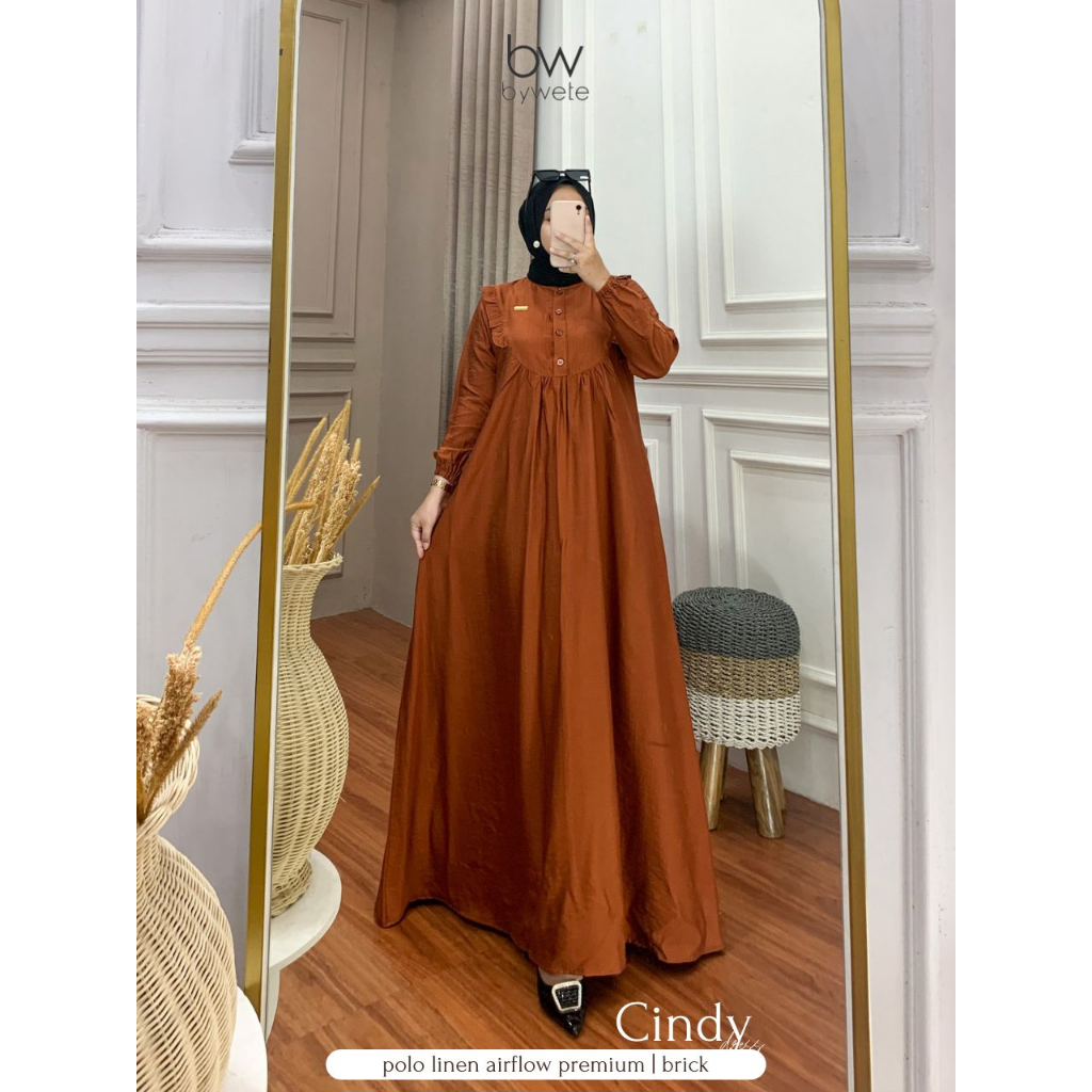 Cindy dress polo linen bywete