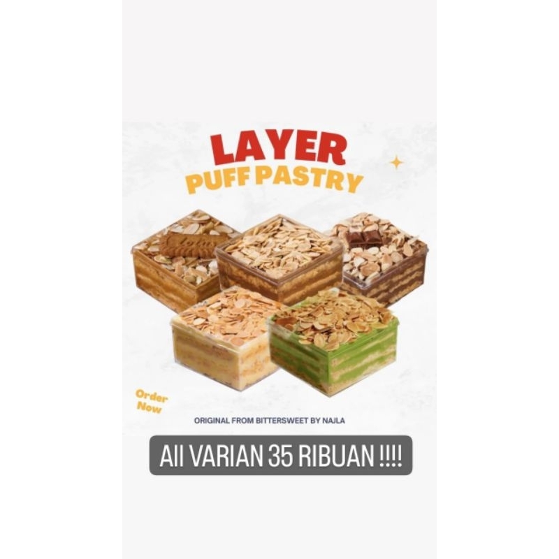 bitter sweet By najla Pastry layer