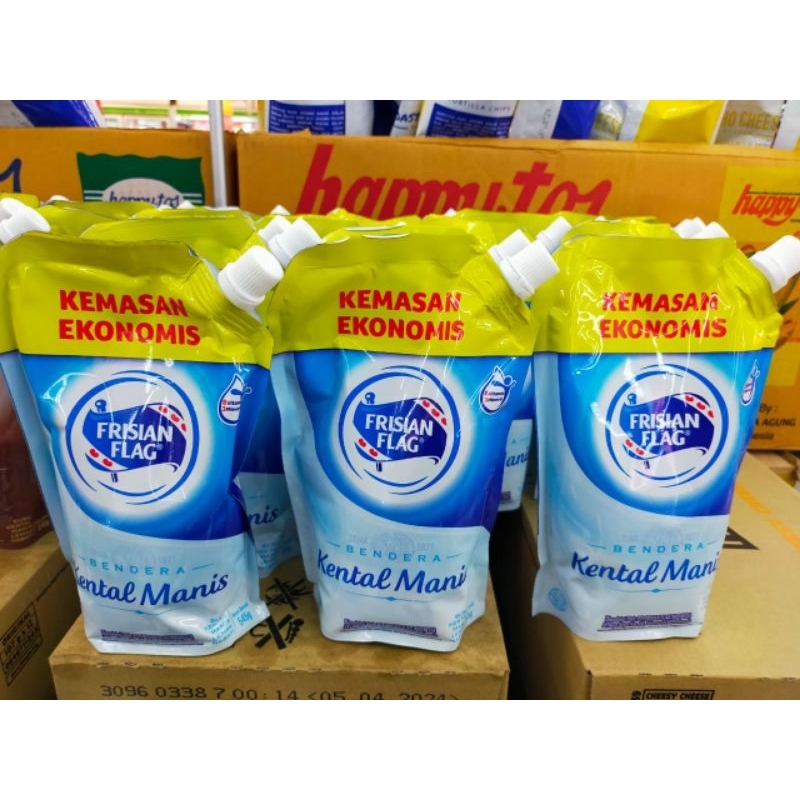 SUSU KENTAL MANIS FRISIAN FLAG KEMASAN POUCH 545 GR