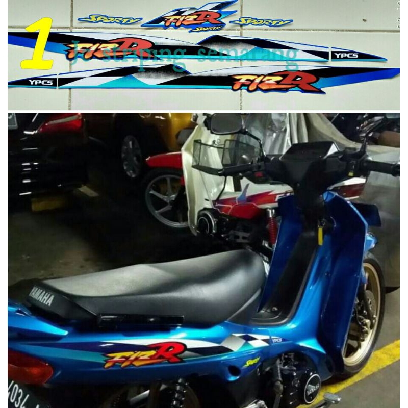 striping f1zr 1998 kopling biru bc3 anti luntur