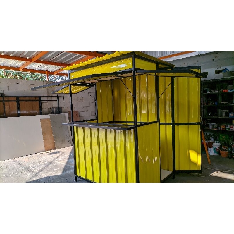 Booth container, gerobak kontainer, booth container custom