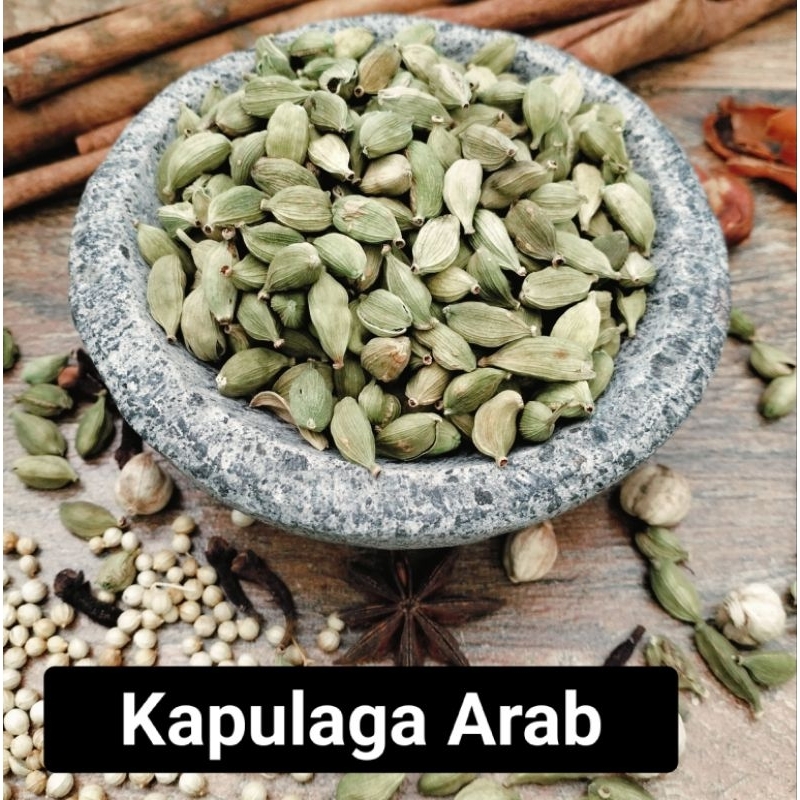 

Kapulaga Arab/Kapulogo Arab/Kapulaga India/Kapulaga Hijau/Cardamon