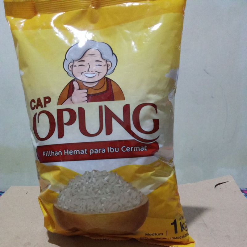 

Beras 1 Kg Cap Opung