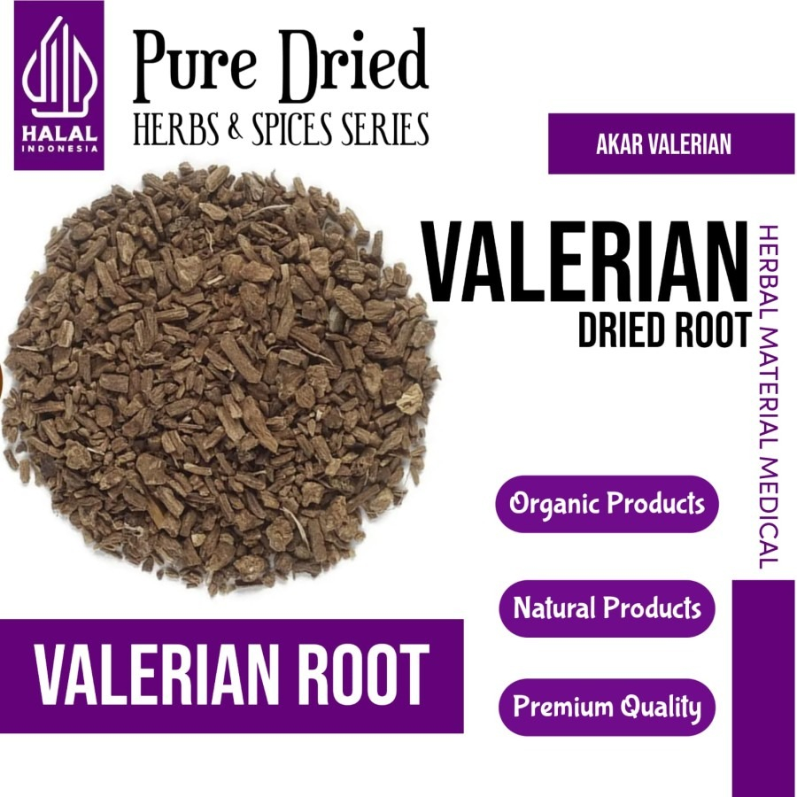 

ELIF TEA Big Pack Organic Valerian Root Tea, Cut and Sifted for Tisane