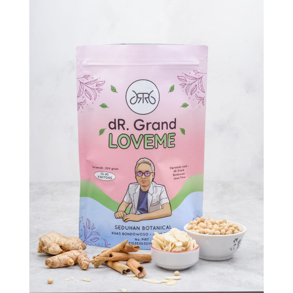 Minuman Program Hamil dR Grand Loveme Promil Lulur Pemutih Pencerah Kulit Gangguan Jerawat Menstruas