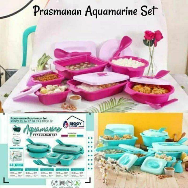 Alat Prasmanan Aquamarine Set Termurah