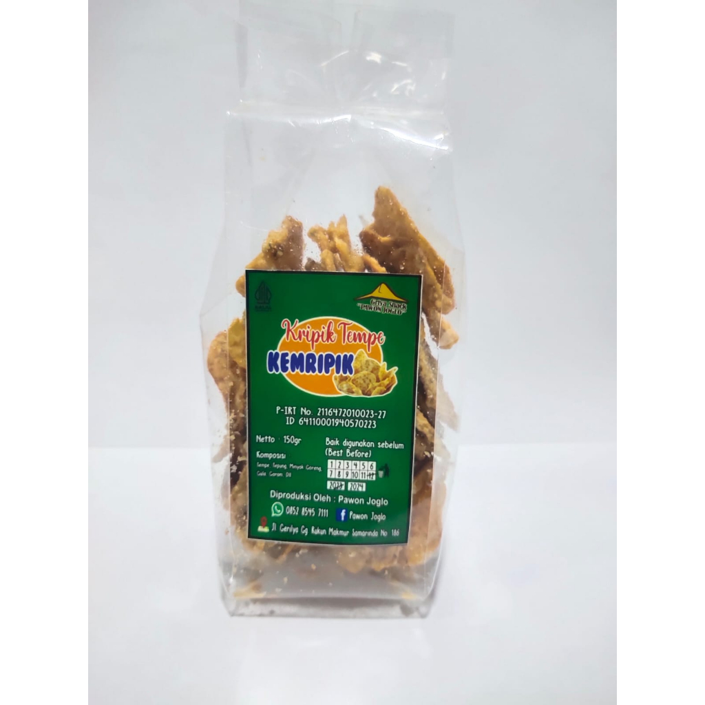 

Kripik tempe kempirik 150gr