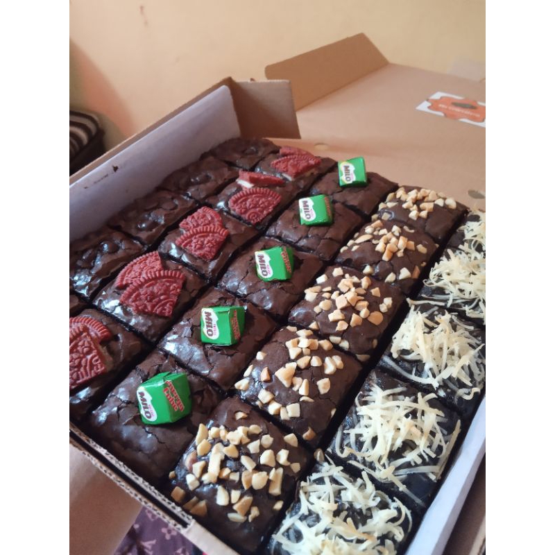 

fudgy brownies 20x20