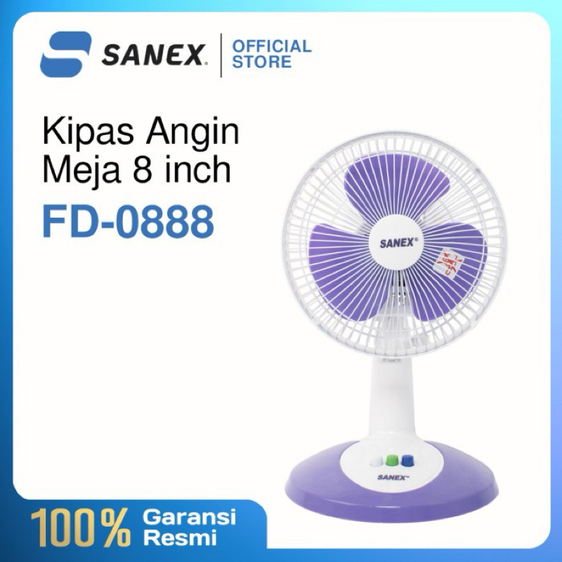 Kipas Angin Meja 8” Sanex FD 0888
