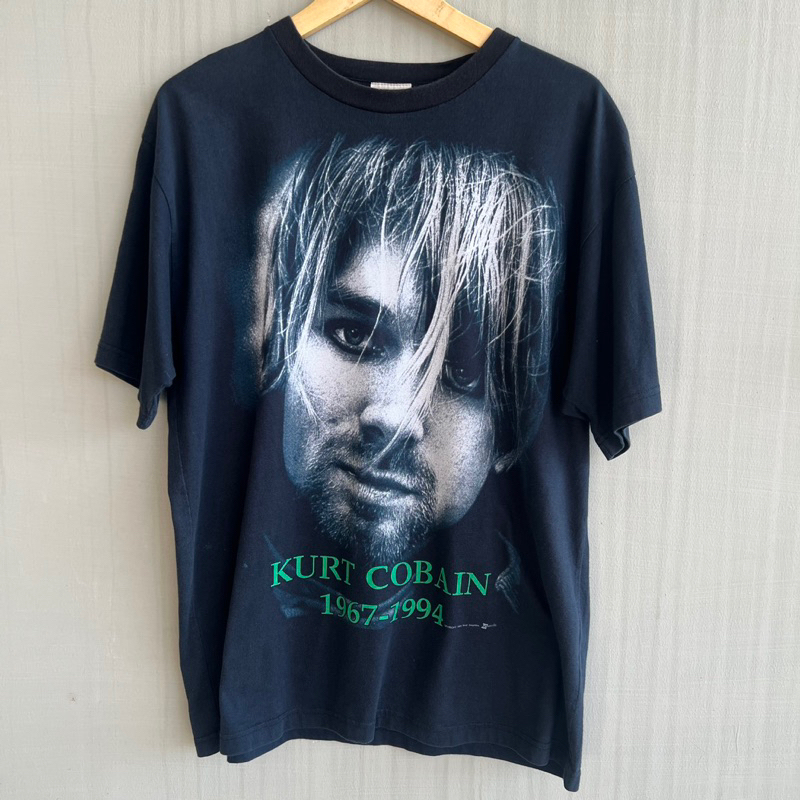Kaos Band ORI vtg Kurt Cobain Raptee Michael tag ©️1994