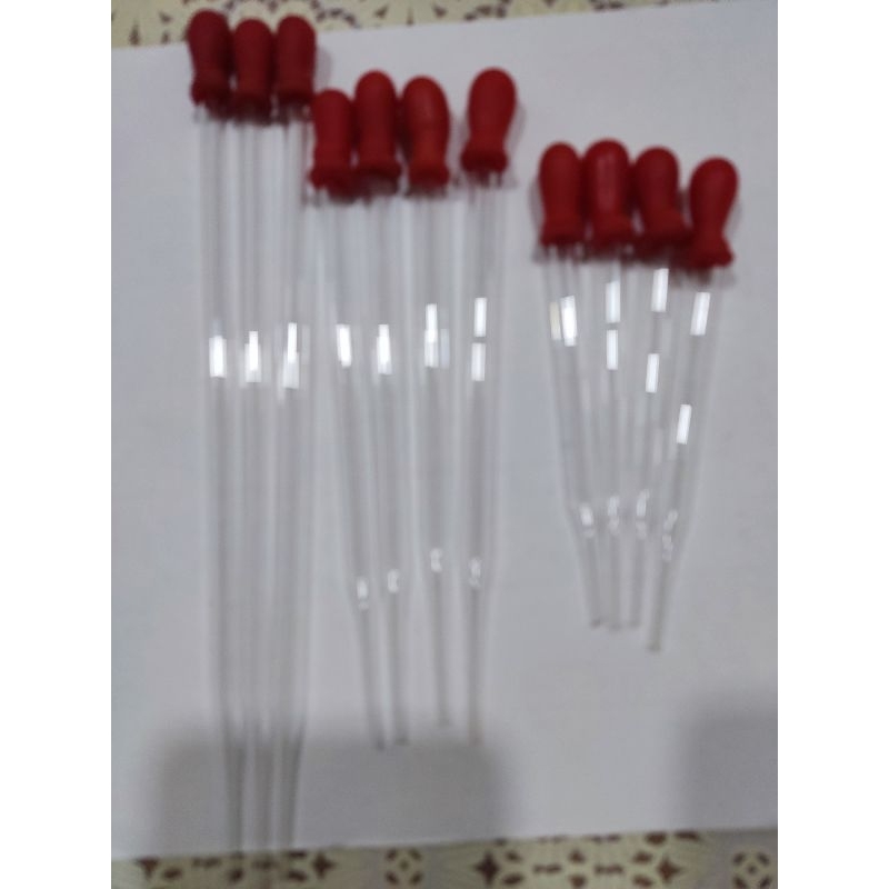 pipet pyrex tebal 20cm tahan panas