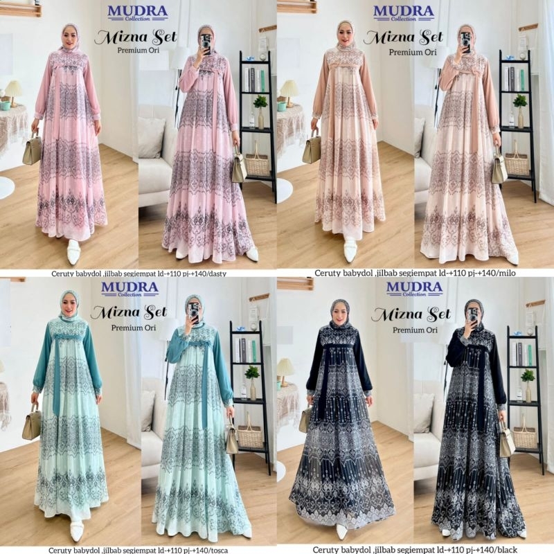 Mizna Set ori by Mudra Hijab