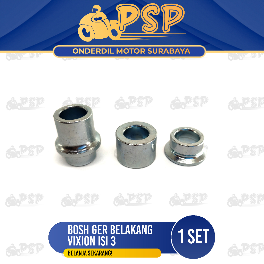 Bosh Ger Belakang Vixion (Set Isi 3) - Boshing Napgir Nap Gear Roda Yamaha MX King R15 Vixion New