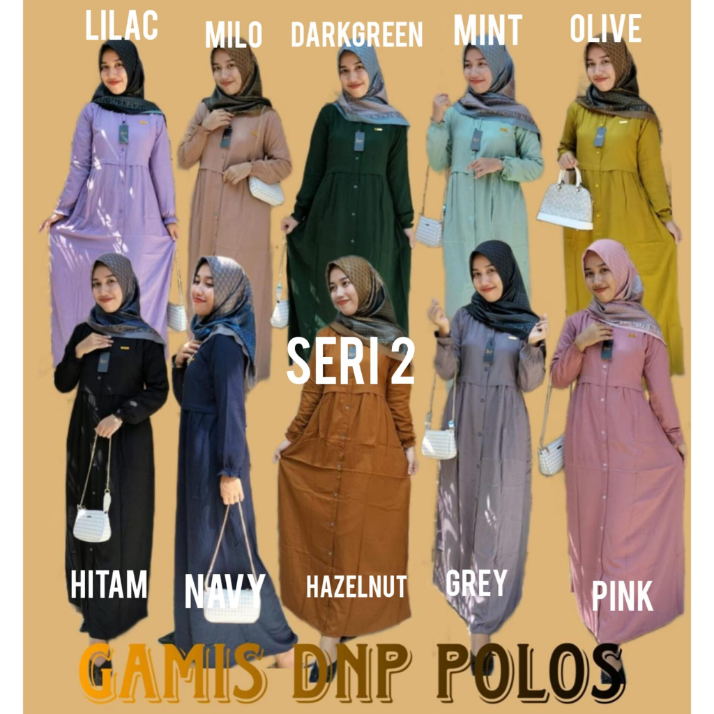 Dress DNP, Gamis Katun DNP, GAMIS MOM DNP