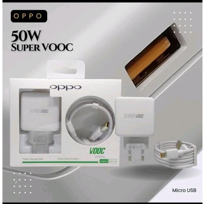 CHARGER OPPO ORIGINAL CASAN HP F11 PRO SUPERVOOC MICRO USB ORI