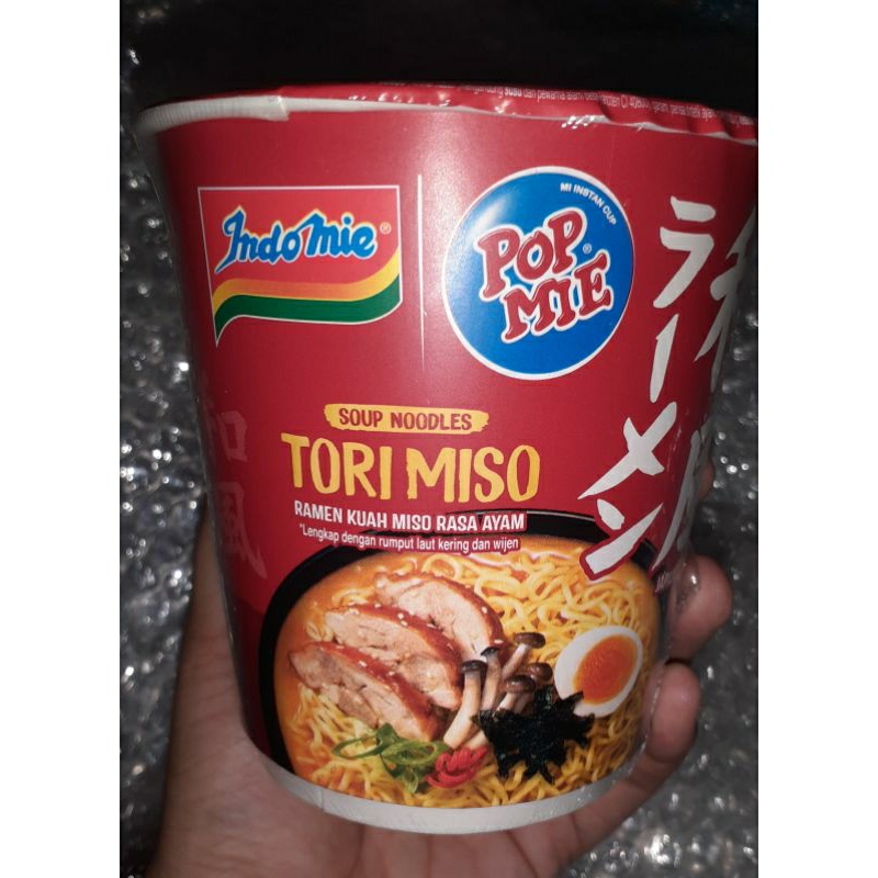 

POP MIE Tori Miso 77gr , Kuah Pedes Dower Pangsit Jontor 75gr