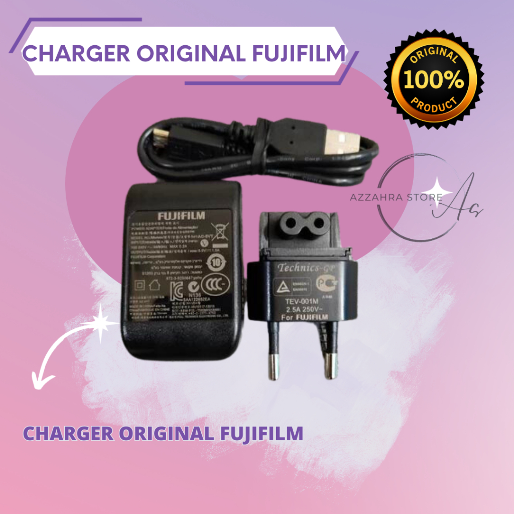 Charger Fujifilm Original for Fuji XT100 XT200 XA3 XA5