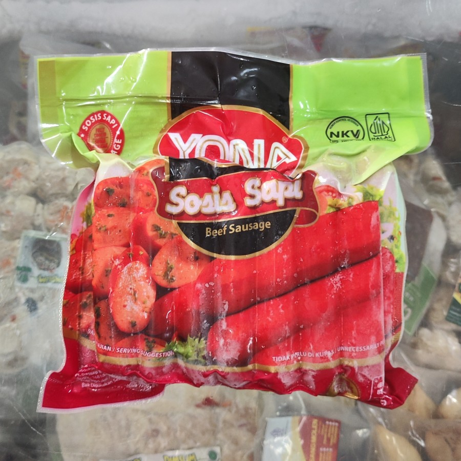 

Yona sosis sapi merah 450 gr