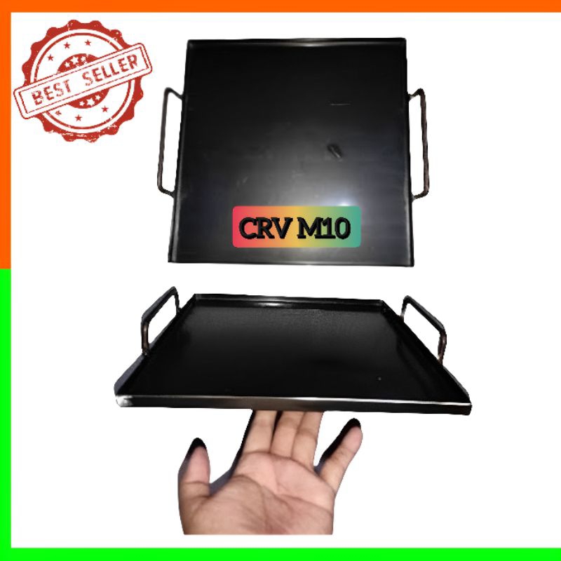 wajan roti bakar, wajan kebab, wajan penggoreng burger 30cm X 30cm