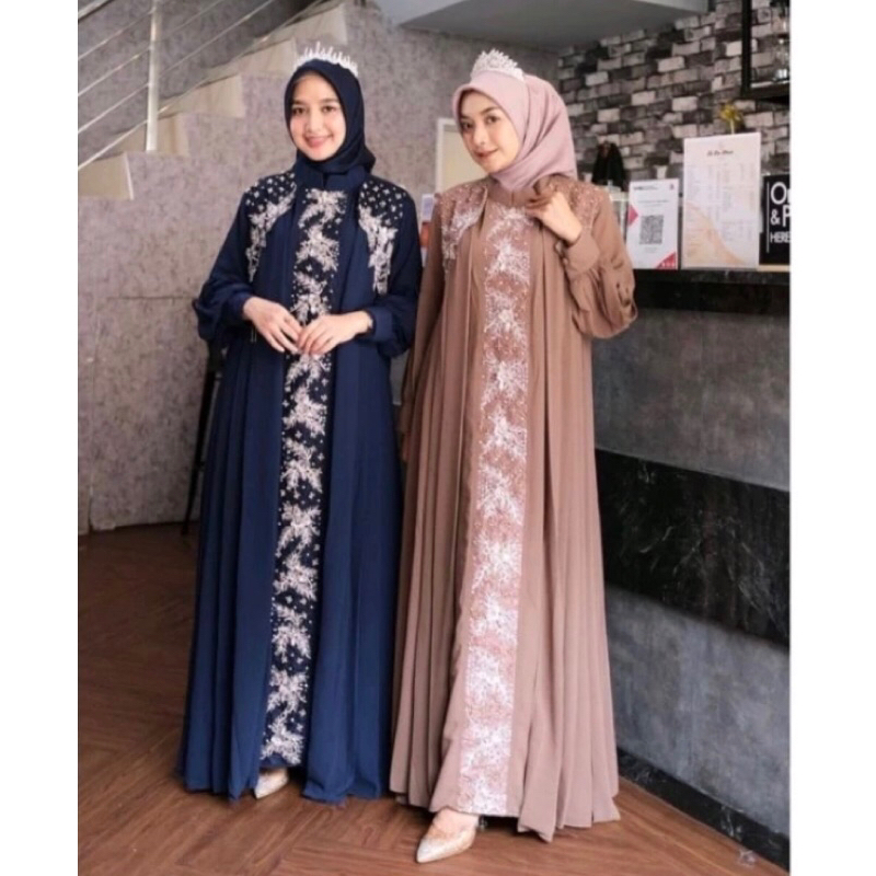 Kaftan Delima | COD kaftan | Kaftan murah | kaftan set hijab