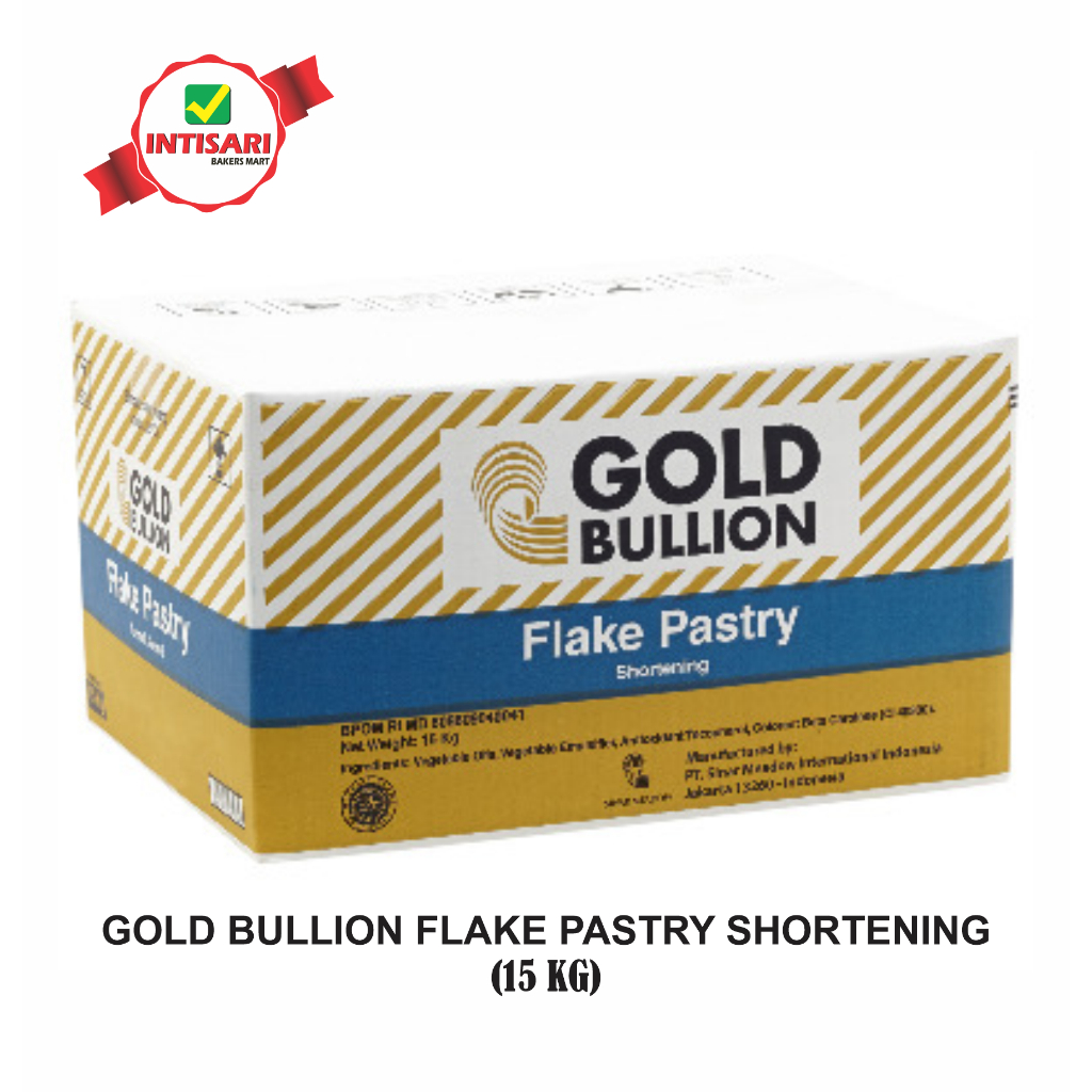 

GOLD BULLION FLAKE PASTRY SHORTENING 15 KG