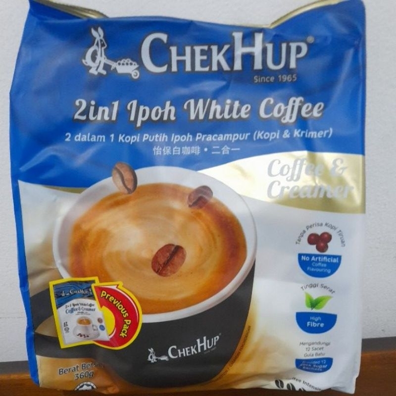 

Chek hup white coffee 2 in 1/3 in1 instant coffe