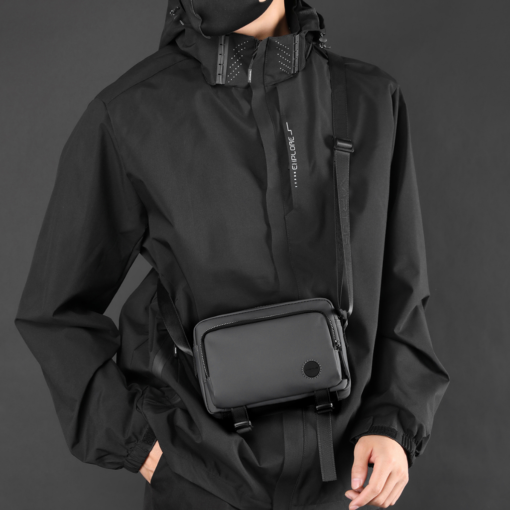 VIRTUS -BB-1240 Tas Selempang Pria Sling Bag Tas Bahu Cowok Kualitas Bagus Kasual Ringan Saat Diguna