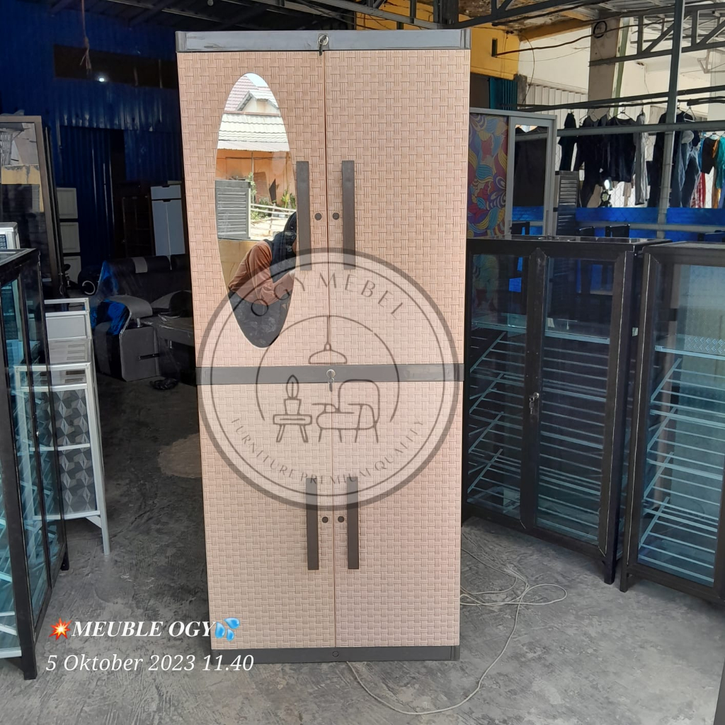 ready lemari pakaian plastik