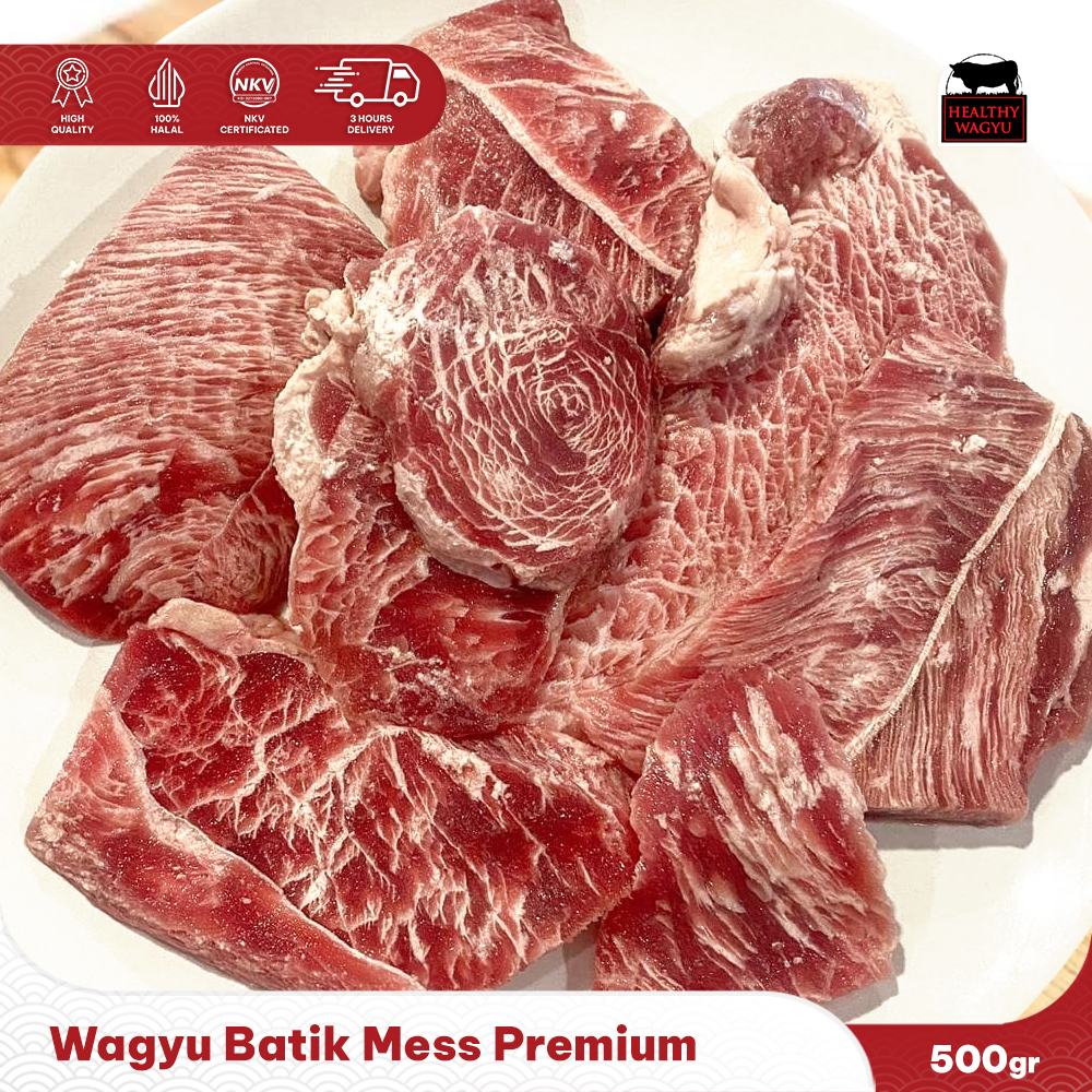 

Wagyu Batik / Wagyu Mess Kualitas Terbaik 500 Gram (HEALTHYWAGYU) HealthyWagyu