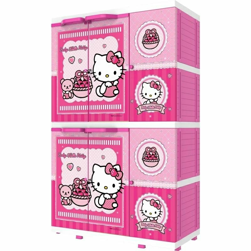 LEMARI PLASTIK NAIBA MEGA 3 PINTU / LEMARI NAIBA MEGA FIT 3PINTU FULL RAK