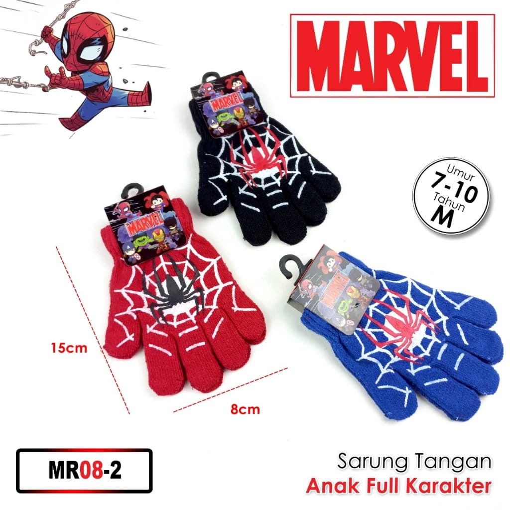sarung tangan marvel/sarung tangan anak cowok