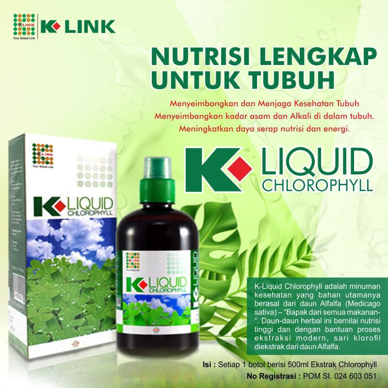 CHLOROPHYLL ASLI K-LINK