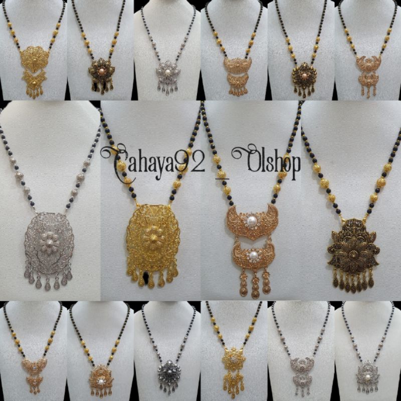 Kalung Bros Kebaya Kutu Baru | kalung Etnik | Kalung Bros Susun |Kalung Mewah Murah Berkualitas