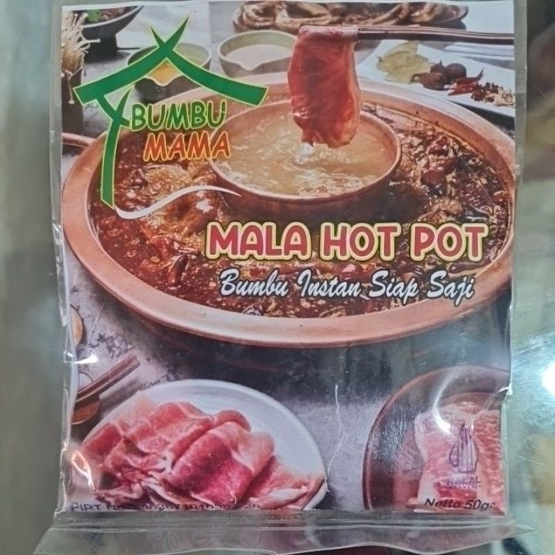 

Bumbu Mama Mala Hot Pot 50gram