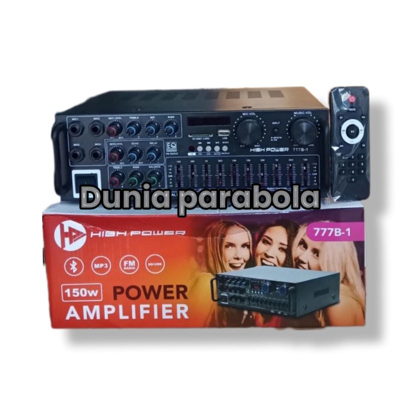 Power Ampli 150 WATT high Power 777B-1 Power ampli 777B 1