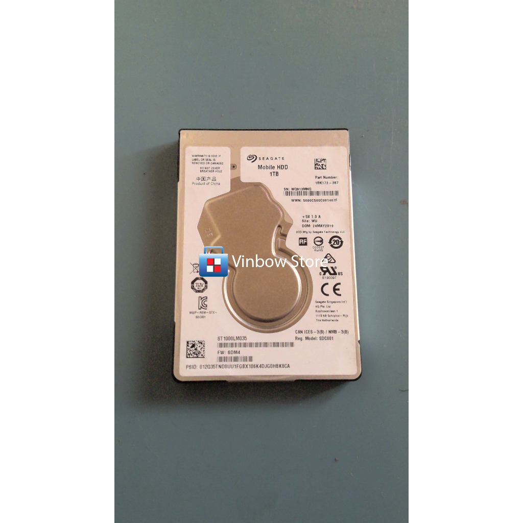 Hard Disk Seagate 1TB, Internal, 5400 RPM, 2.5" HDD Laptop