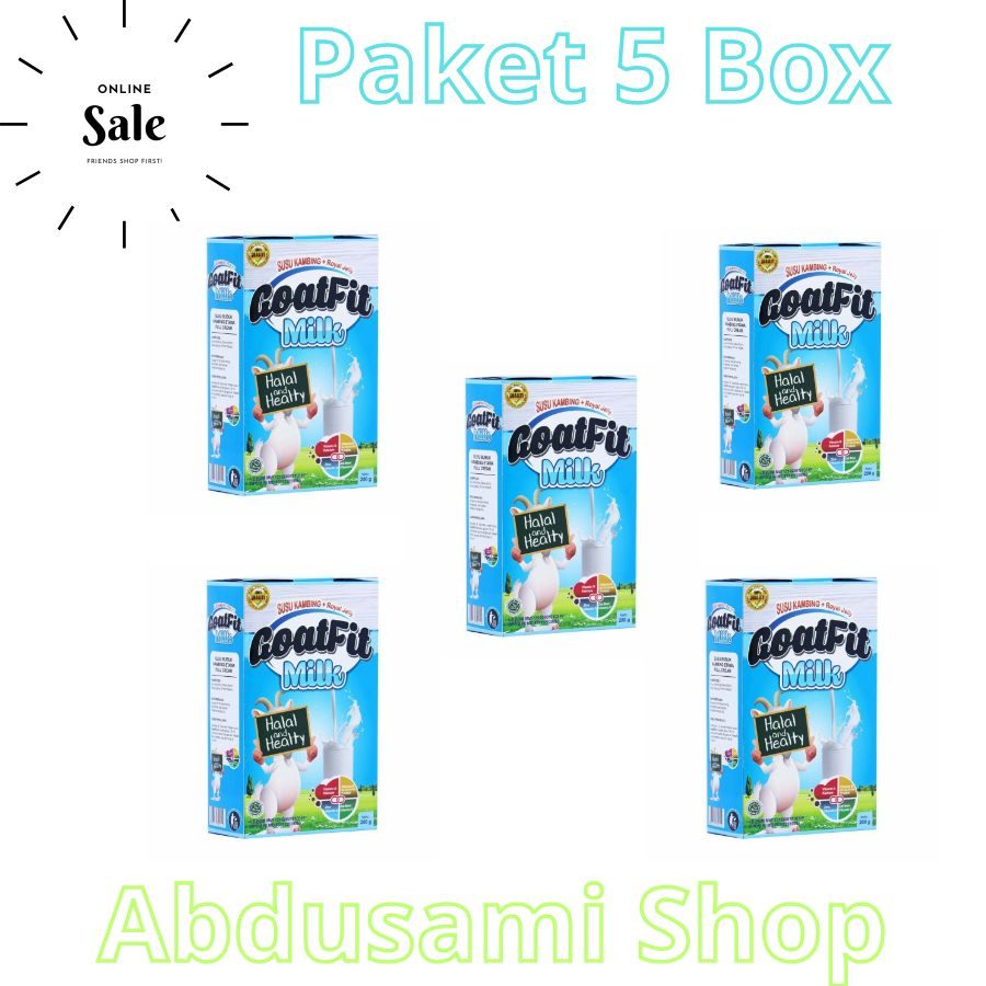 

Paket 5 Susu Kambing Etawa Goatfit Ori Asli Ettawa Original