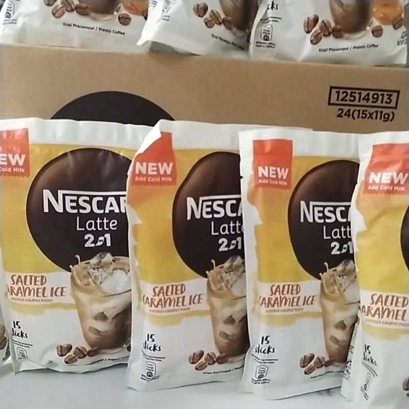 Nescafe Latte 2in1 Salted Caramel Ice Dus