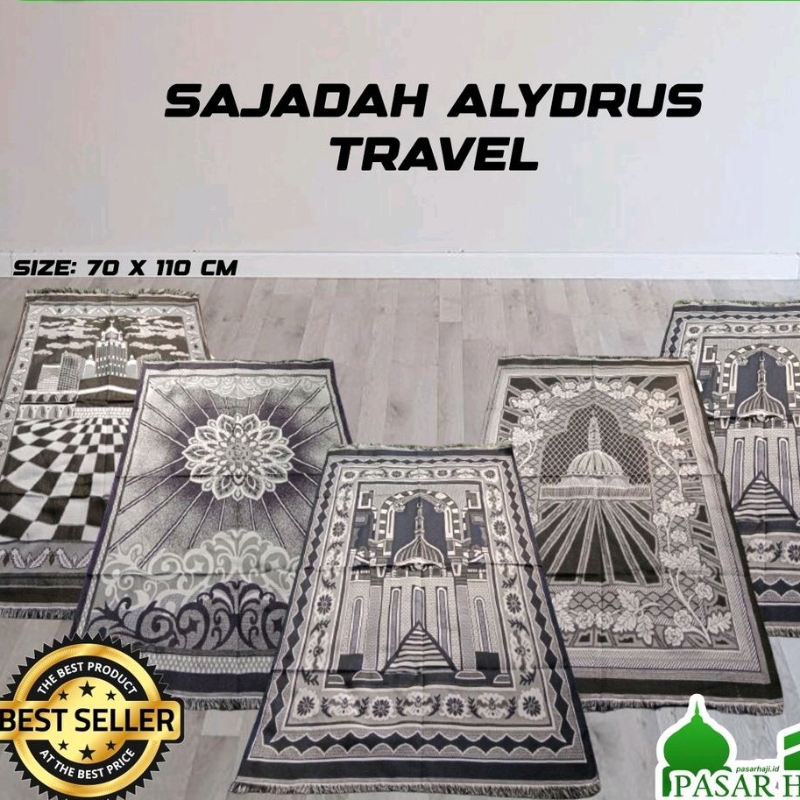 Sajadah Alydrus Traveling Besar Murah/ Sajadah souvenir Haji dan Umroh turki turkey turkiye