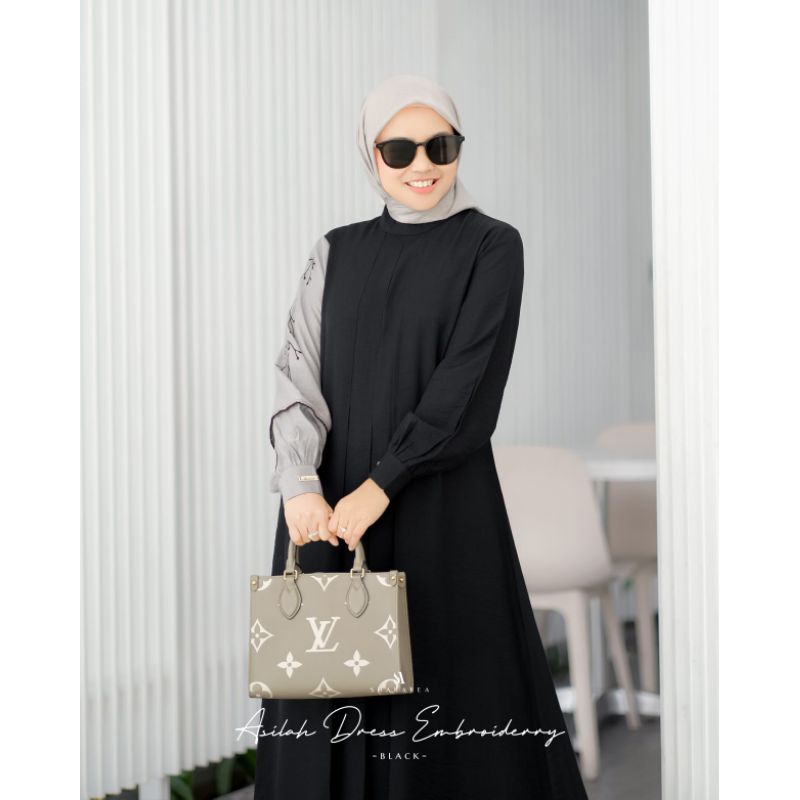 Asilah Dress Embroidery( Dress saja )by shArarea