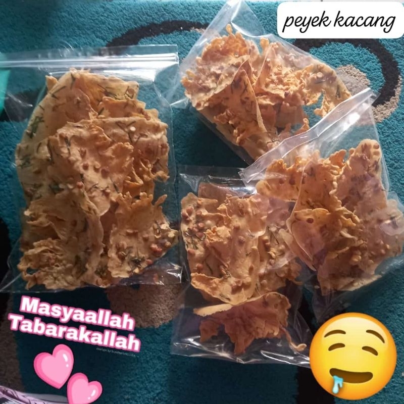 

Peyek kacang renyah