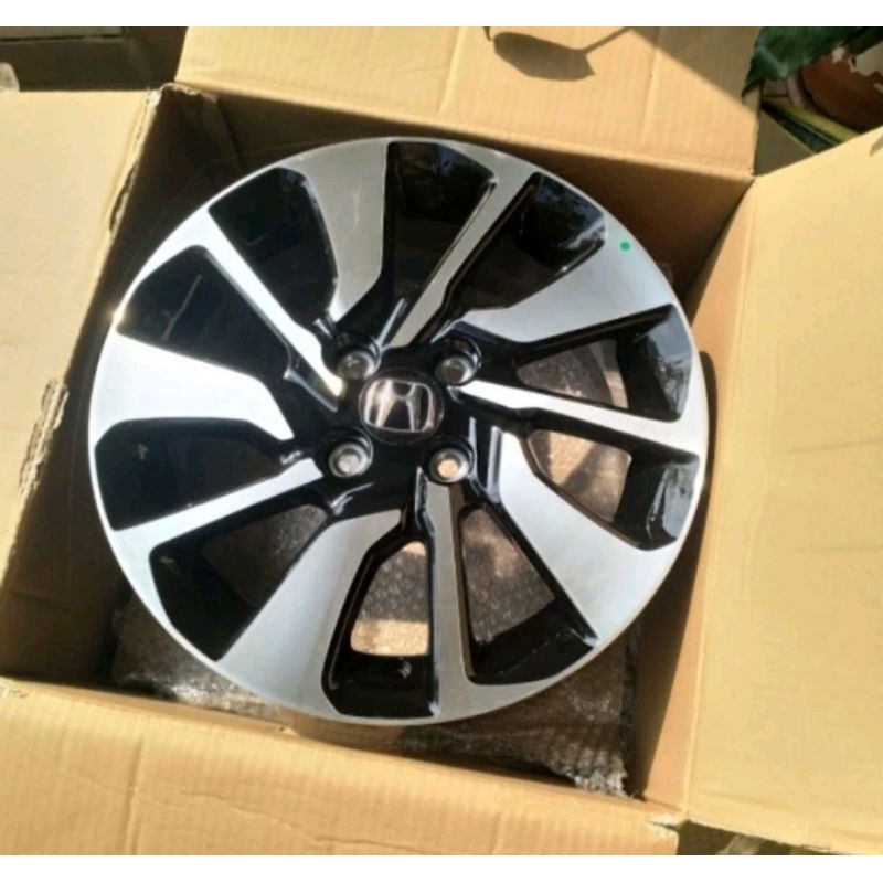 velg oem brio r15 lokal plus ongkir jawa