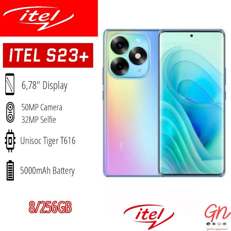 ITEL S23 PLUS 8/256GB GARANSI RESMI
