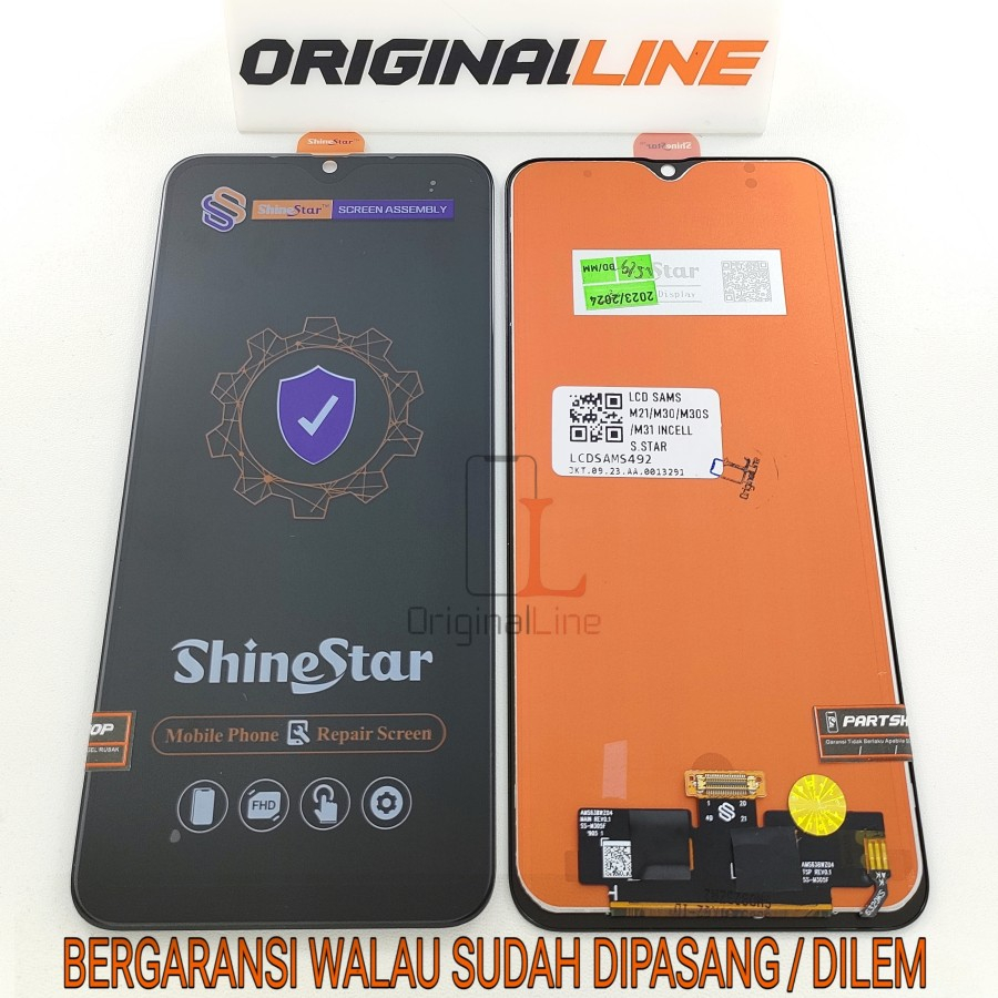 LCD + TS KOMPATIBEL UNTUK SAMS M21 / M30 / M30S / M31 INCELL TIPIS PRESISI / BUKAN AMOLED / OLED