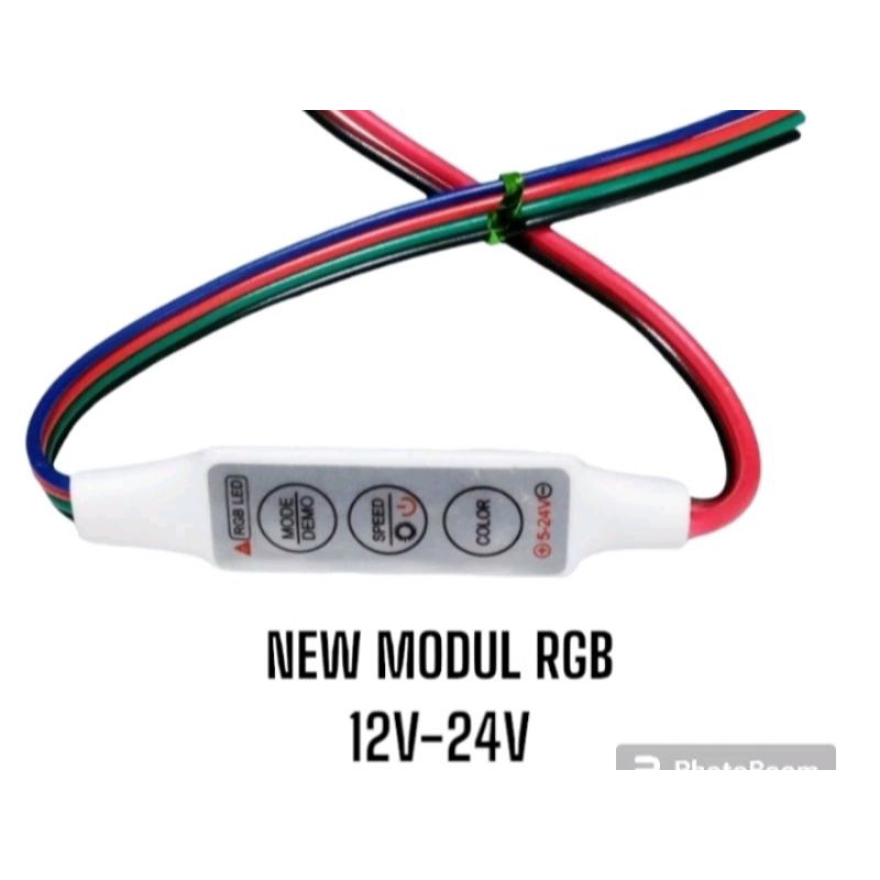 modul lampu led strip rgb-modul gril-4 kabel 4 pin 5-24 VOLT