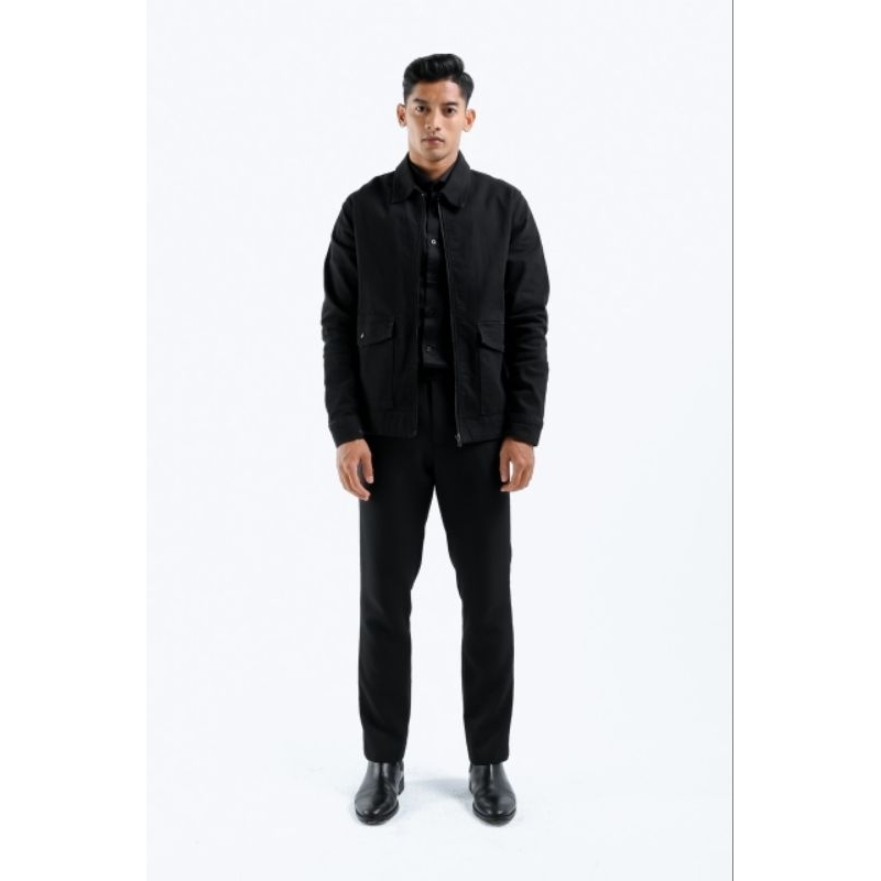 Vanguard Denim Jacket Black MALE ID HEYMALE (READY SIAP KIRIM)