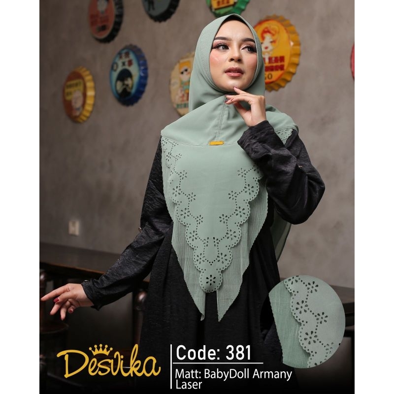 Jilbab Khimar Instan DC 381 Ori Desvika