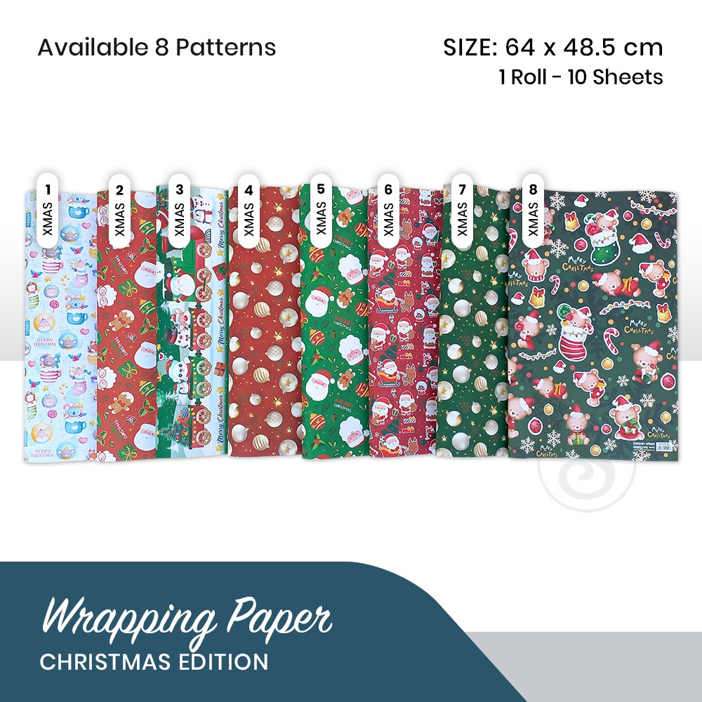 

Kertas Kado Natal (Christmas Wrapping Paper)