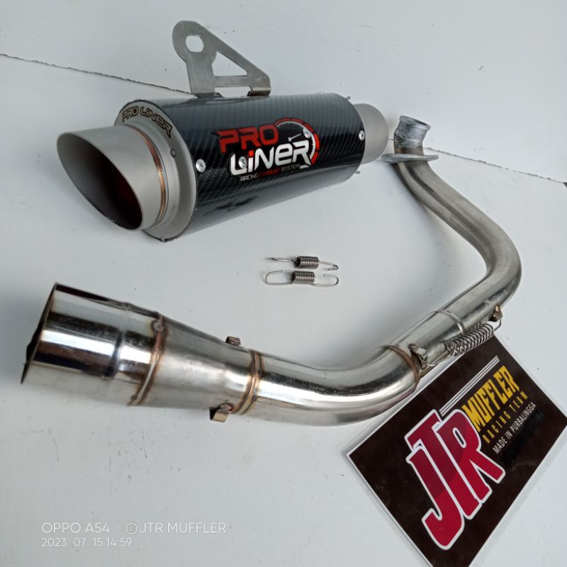 Knalpot Proliner Tr1 carbon BEAT VARIO SCOOPY PCX ADV